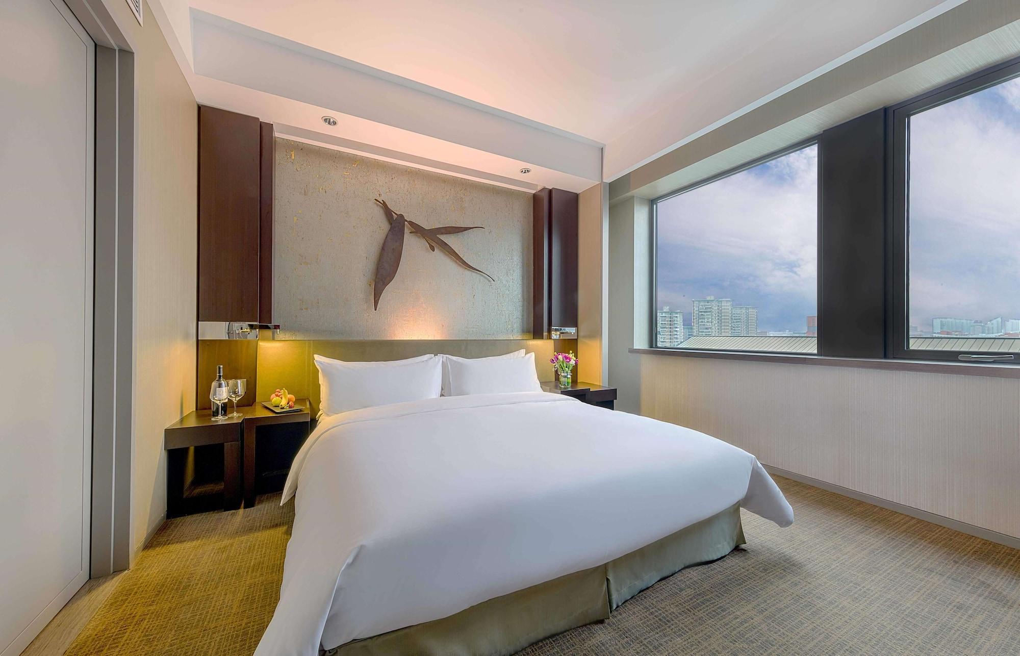 Shanghai Zhangjiang Parkyard Hotel - Free Shuttle Bus From The New International Expo Center During The Exhibition Exterior foto