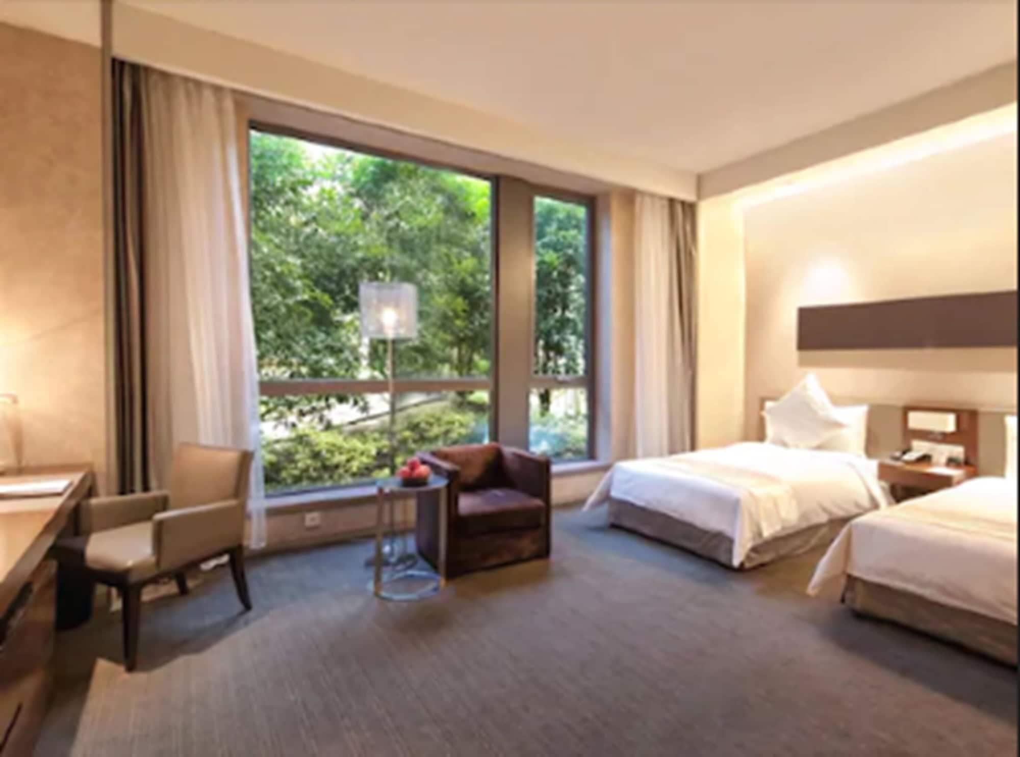 Shanghai Zhangjiang Parkyard Hotel - Free Shuttle Bus From The New International Expo Center During The Exhibition Exterior foto